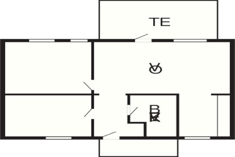 4 Person Holiday Home On A Holiday Park In Borre Εξωτερικό φωτογραφία